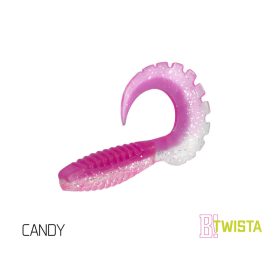 DELPHIN TWISTA UVS Twister 10cm Candy