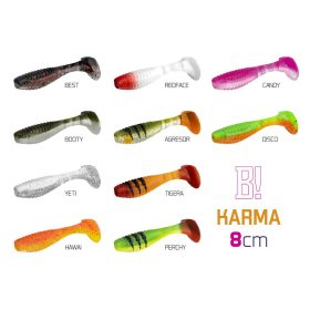 DELPHIN KARMA UVS Gumihal 8cm Mix
