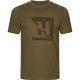 Harkila H-Logo Dark Olive Póló 2XL 