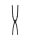 BLASER SUSPENDERS BLACK NADRÁGTARTÓ