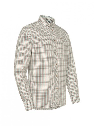 BLASER SHIRT TRISTAN BORDEAUX BLUE CHECKED L