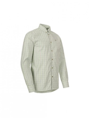 BLASER SHIRT TRISTAN OLIVE/BEIGE CHECKED ING S