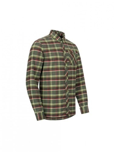 BLASER SHIRT CHARLES OLIV/RED CHECKED ING L