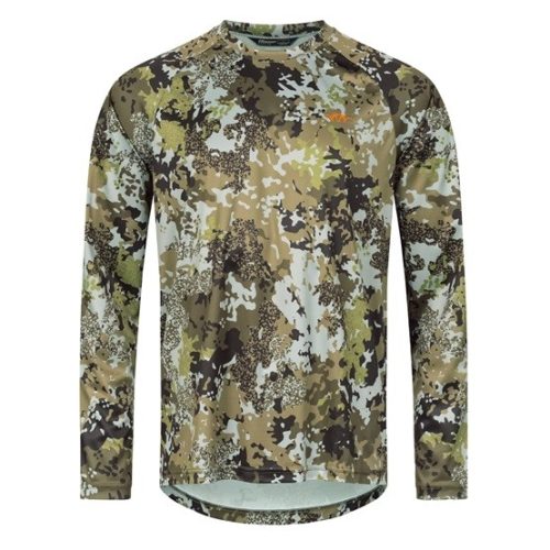 Blaser Funktions Camo Hosszú Ujjú Férfi Póló M