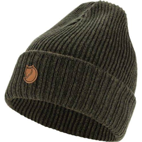 FJALLRAVEN Sörmland Reversible Beanie Dark Olive Kifordítható Sapka