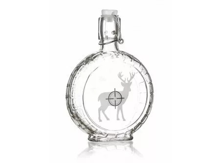 Pálinkás üveg 400ml "szarvas"