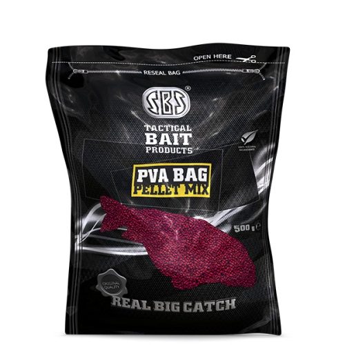 SBS PVA Bag Mix Pellet - Fishmeal 500g