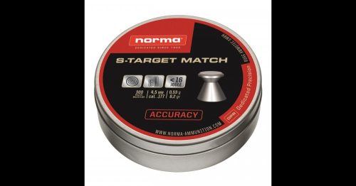NORMA S-TARGET MATCH 4,5mm  0.53G 16J 300DB