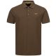 Blaser Solid 25 Galléros Póló Dark Brown 3XL
