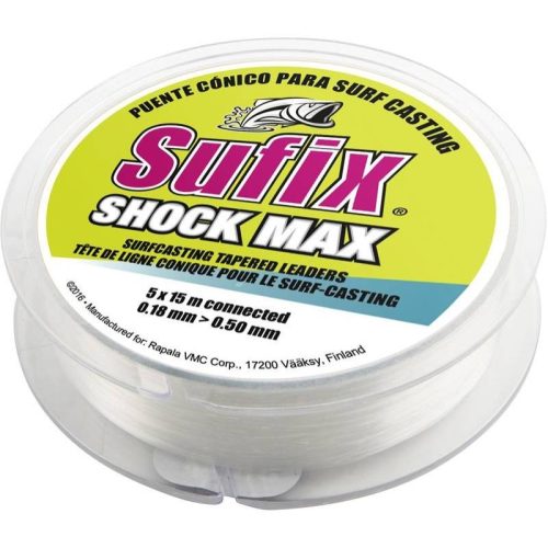 SUFIX SHOCK MAX TAPERED LINE 20-57MM
