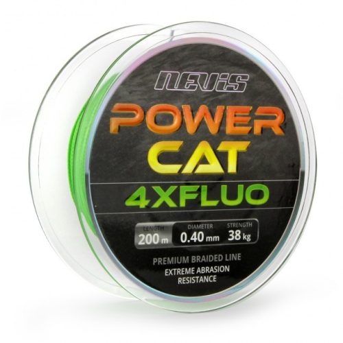 NEVIS Powercat 4X Fluo 200m 0.40mm