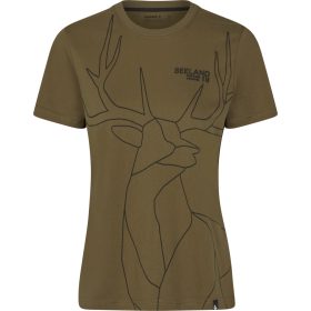 SEELAND DEER ON LINE W T-SHIRT Női Póló M