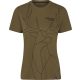 SEELAND DEER ON LINE W T-SHIRT Női Póló S
