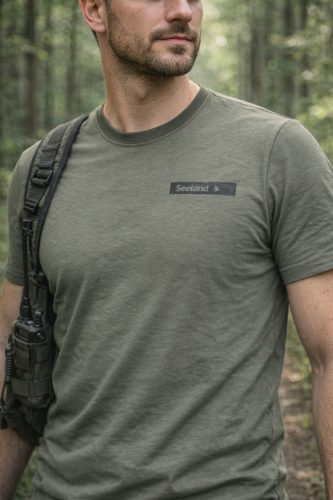 SEELAND T-Shirt Grape Leaf Póló M