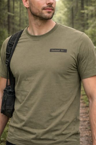 SEELAND T-Shirt Pine Green Póló L
