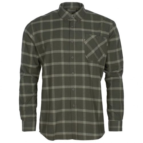 Pinewood Varnamo Flanel D.Green/Green Ing 3XL