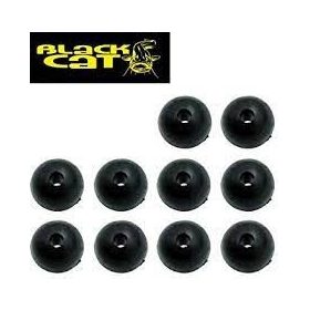 BLACK CAT Rubber Shock Bead 10mm Gumigyöngy