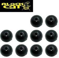 BLACK CAT Rubber Shock Bead 10mm Gumigyöngy