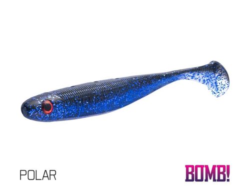 	 DELPHIN BOMB! RIPPA Gumihal 10cm Polar