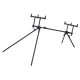 PROLOGIC C-SERIES CONVERTIBLE LONG LEGS 3 ROD POD