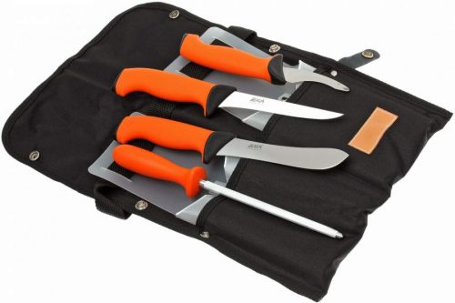 EKA BUTCHER SET ORANGE KÉSKÉSZLET