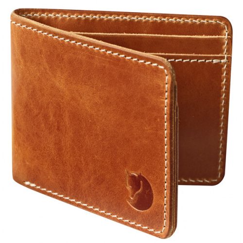 FJALLRAVEN ÖVIK BŐR PÉNZTÁRCA LEATHER COGNAC