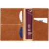 Fjallraven Leather Passport Cover Cognac 