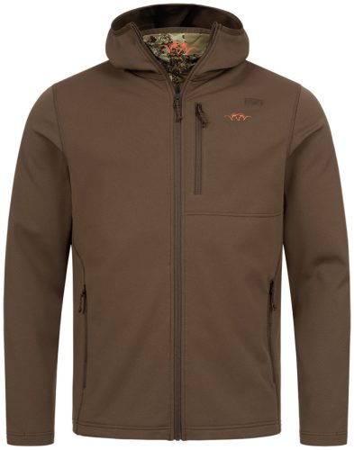 BLASER DRAIN Full-Zip Dark Olive Pulóver XL 