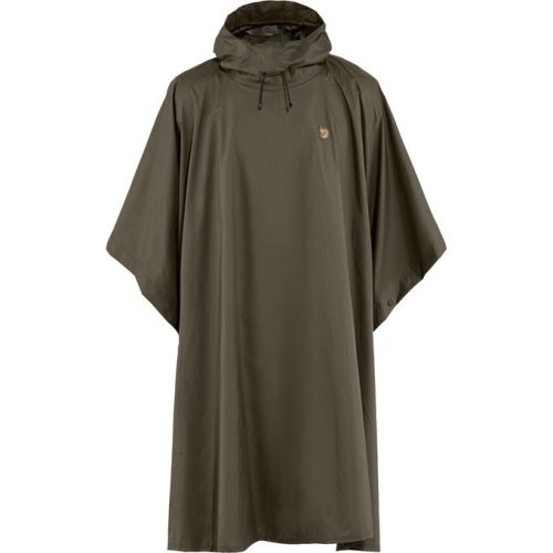 FJALLRAVEN PONCHO DARK OLIVE  ESŐKABÁT 