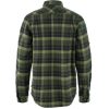 FJALLRAVEN SINGI HEAVY FLANNEL BLACK-DEEP FOREST ING L