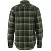 FJALLRAVEN SINGI HEAVY FLANNEL BLACK-DEEP FOREST ING XXL 