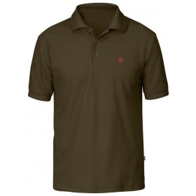 FJALLRAVEN CROWLEY PIQUE PÓLÓ DARK OLIVE 3XL