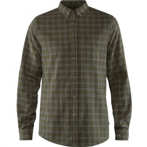 FJALLRAVEN ÖVIK FLANNEL DEEP FOREST ING M