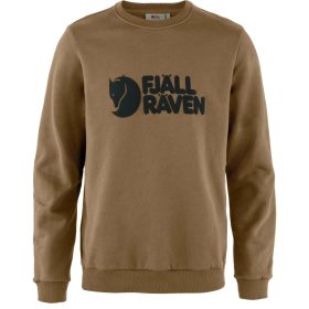FJALLRAVEN LOGO Sweater Wood Brown Pulóver M