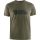 Fjallraven Logó Dark Olive Póló L