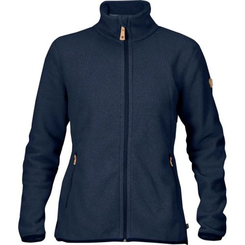 Fjallraven Stina Fleece Dark Navy Polár Női Pulóver S 