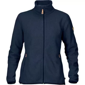 Fjallraven Stina Fleece Dark Navy Polár Női Pulóver XS