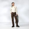 Fjallraven Karla Pro Dark Olive Téli Női Nadrág 34