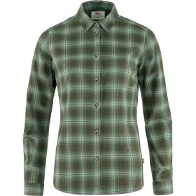  	 Fjallraven Flannel Patina Green Női Ing XS