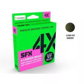 SUFIX SFX 4 Green Fonott Zsinór 135m 0.28