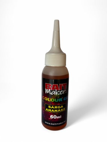 BAIT MAKER Colour Gél Sárga Ananász 60ml 