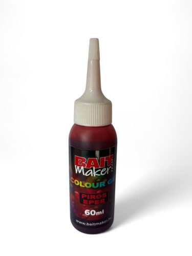 BAIT MAKER Colour Gél Piros Eper 60ml 