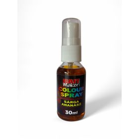 BAIT MAKER Colour Spray Sárga Ananász 30ml 