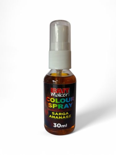 BAIT MAKER Colour Spray Sárga Ananász 30ml 