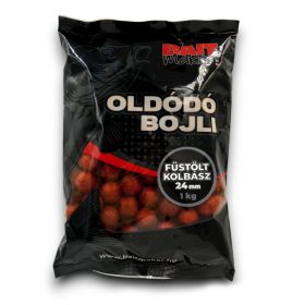 BAIT MAKER Oldódó Bojli 24mm Füstölt Kolbász