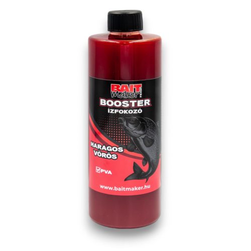 BAIT MAKER Booster Ízfokozó Haragos Vörös 500ml 
