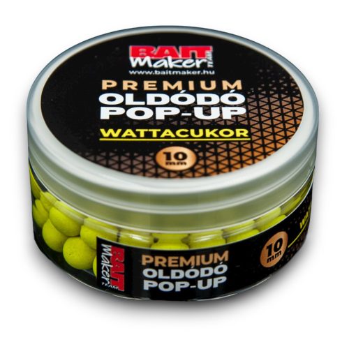 BAIT MAKER Premium Oldódó Pop Up 10mm Wattacukor