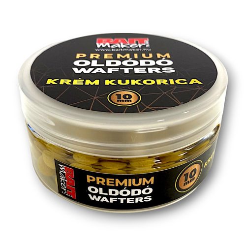 BAIT MAKER Premium Oldódó Wafter 10mm Krém Kukorica