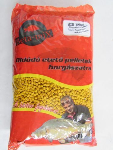 BETA MIX Mikro Pellet Méz 4mm 1kg