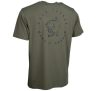  	 NASH MAKE IT HAPPEN Carp Logo T-Shirt Green Póló XXL 